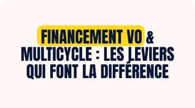 Workshop CGI Finance - Financement VO & multicycle : les leviers qui font la différence